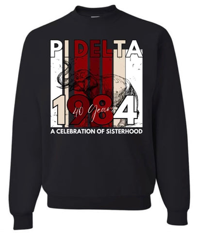 Pi Delta 40th Anniversary Sweatshirt